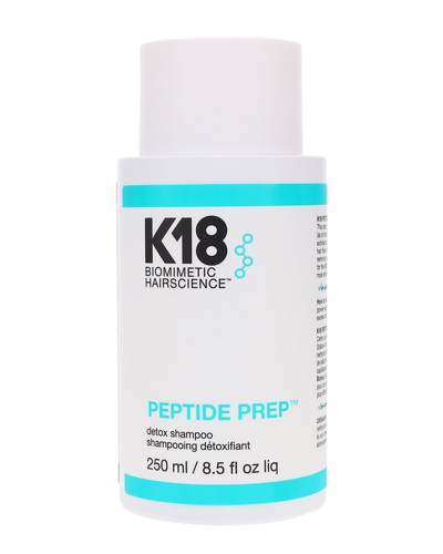 K18 8.5oz Peptide Prep Detox Shampoo In White