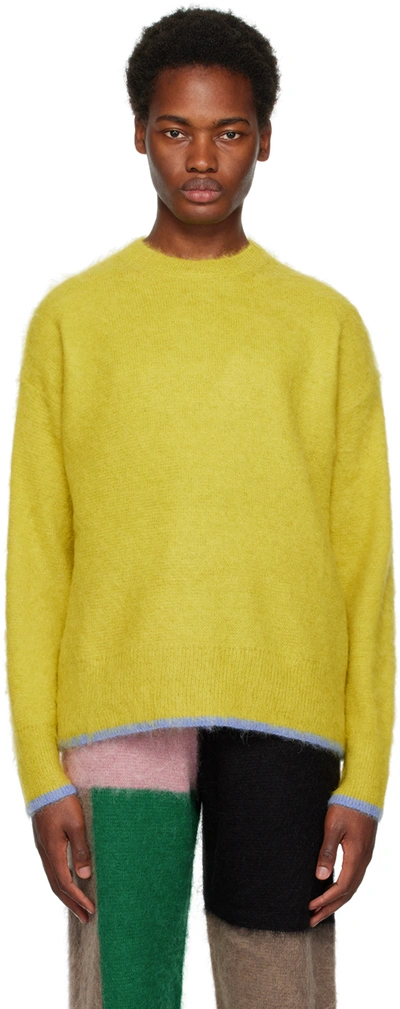 Zankov Yellow Neil Jumper In 702 Bergamot