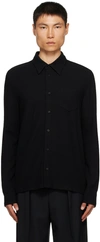 Filippa K Black Zachary Shirt In Black