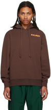 PALMES BROWN BLOODY HOODIE