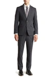 SAVILE ROW CO SAVILE ROW CO HOXTON CHECK NOTCH LAPEL SUIT