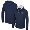 COLOSSEUM COLOSSEUM NAVY PENN STATE NITTANY LIONS AFFIRMATIVE THERMAL HOODIE LONG SLEEVE T-SHIRT
