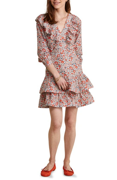 Vineyard Vines Ivy Ruffle Dress In Floral