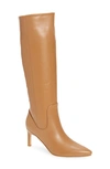 Billini Huda Knee High Pointed Toe Boot In Coffee