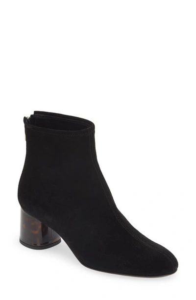 Agl Attilio Giusti Leombruni Veta Precious 55mm Suede Ankle Boots In Nero