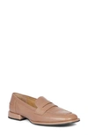 Saint G Carla Penny Loafer In Taupe