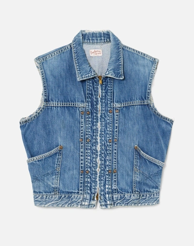 Marketplace 50s Buckaroo By Big Smith Riveted Vest In Blue