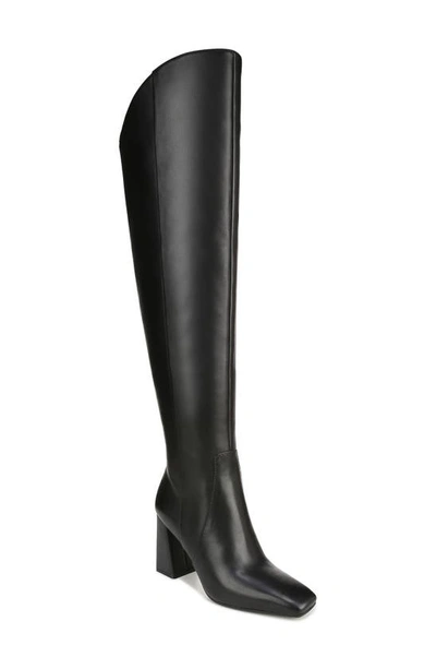 Naturalizer Lyric Wide Calf Over-the-knee Boots In Black