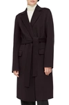 THEORY WOOL & CASHMERE WRAP COAT