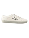 Saint Laurent Sneakers  Woman Color Beige In White