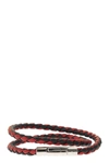 TOD'S TOD'S MYCOLORS 2-TURN LEATHER BRACELET