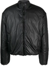 44 Label Group Logo-print Bomber Jacket In Black