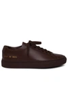 COMMON PROJECTS COMMON PROJECTS ACHILLES BROWN LEATHER SNEAKERS