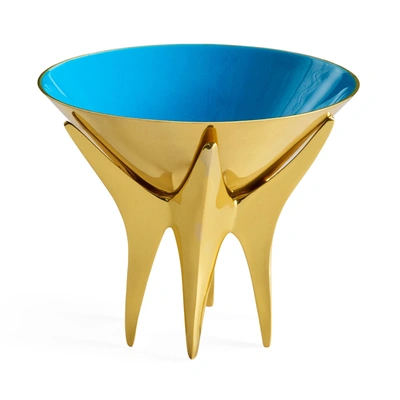Jonathan Adler Oscar Large Bowl In Blue
