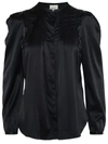 ISABEL MARANT ISABEL MARANT 'JOANEA' BLACK SILK BLEND SHIRT