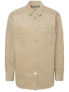 ISABEL MARANT ÉTOILE ISABEL MARANT ÉTOILE BEIGE LINEN BLEND RANDAL SHIRT