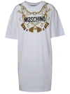 MOSCHINO MOSCHINO WHITE COTTON DRESS
