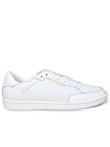 SAINT LAURENT SAINT LAURENT COURT SNEAKERS IN WHITE LEATHER