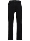 Saint Laurent Oklahoma Jeans In Black Denim In Black