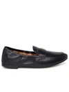 TORY BURCH TORY BURCH BLACK LEATHER BALLET LOAFERS