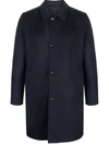 Kired Peak Cashmere Coat In Blue