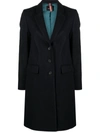 PAUL SMITH PAUL SMITH WOOL BLEND SINGLE-BREASTED COAT