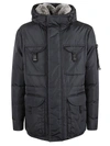 Peuterey Aiptek Jacket Dark Blue Aiptek Nbe 03 Fur - 215 In Blue