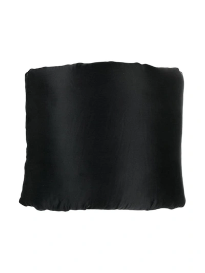 Rick Owens Padded Silk Scarf In Multi-colored