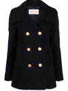 VALENTINO VALENTINO WOOL DOUBLE-BREASTED COAT