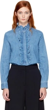 STELLA MCCARTNEY Blue Denim Ina Shirt