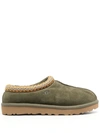 Ugg Burn To Live Suede Slippers In Green