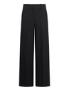 Off-white Off White Formal Over Wool Trousers In Black