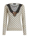 Etro Milan Crew Neck Sweater In Clear Blue