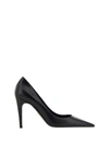 Prada Leather Pumps In Nero