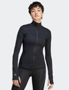 Adidas By Stella Mccartney True Purpose Zipped Jacket In Black