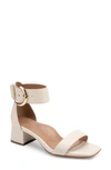 Aerosoles Eliza Square Toe Sandal In White