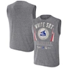 DARIUS RUCKER COLLECTION BY FANATICS DARIUS RUCKER COLLECTION BY FANATICS CHARCOAL CHICAGO WHITE SOX RELAXED-FIT MUSCLE TANK TOP