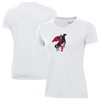 UNDER ARMOUR UNDER ARMOUR WHITE TEXAS TECH RED RAIDERS THROWBACK PERFORMANCE COTTON T-SHIRT