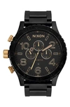 NIXON 51-30 CHRONOGRAPH BRACELET WATCH, 51MM