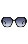 RAG & BONE 55MM GRADIENT ROUND SUNGLASSES