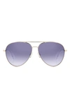 RAG & BONE 59MM AVIATOR SUNGLASSES