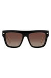 CARRERA EYEWEAR 55MM FLAT TOP SUNGLASSES