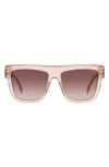 CARRERA EYEWEAR 55MM FLAT TOP SUNGLASSES