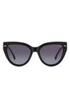 CARRERA EYEWEAR 55MM GRADIENT CAT EYE SUNGLASSES