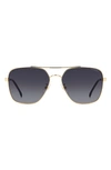 CARRERA EYEWEAR 60MM GRADIENT SQUARE SUNGLASSES