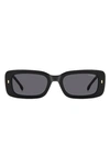 CARRERA EYEWEAR 53MM GRADIENT RECTANGULAR SUNGLASSES