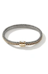 John Hardy Classic Chain Reversible Bracelet In Silver