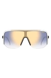 CARRERA EYEWEAR 99MM OVERSIZE SHIELD SUNGLASSES