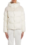 Moncler White Jaseur Down Jacket In White