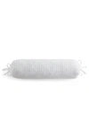 Dkny Pure Waffle Cotton Bolster Sham In White